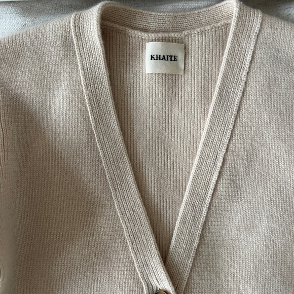 NWOT Khaite Scarlett Cardigan - Picture 2 of 5